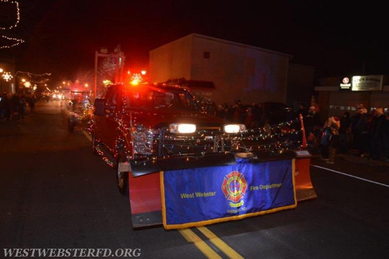 Webster Holiday Parade West Webster Fire Department