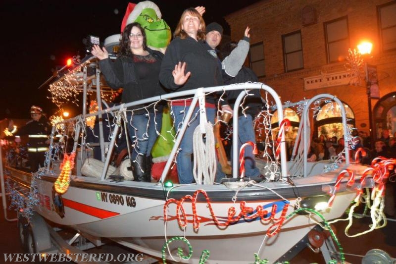 Webster Holiday Parade West Webster Fire Department